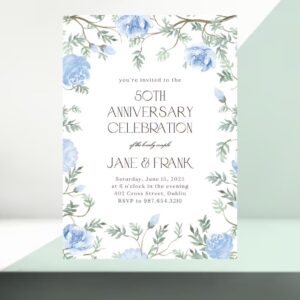 Party Card - Blue Union