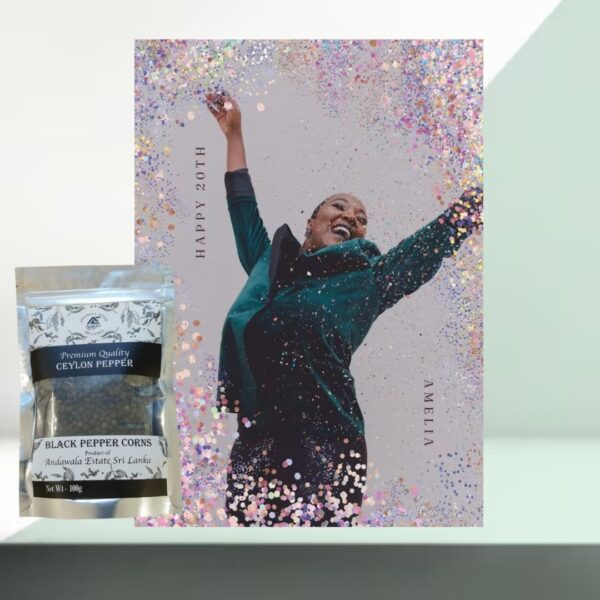 Ceylon Pepper with Birthday Cards